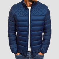 Fashionable Jacket for Men - VanguardWear-Dark Blue-S-State of Style