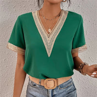Fashionable Ladies' Shirt - Sophia-Green-S-State of Style