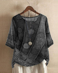 Fashionable Ladies Top - Eva-Grey-S-State of Style