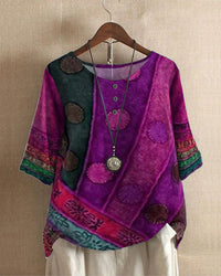 Fashionable Ladies Top - Eva-Purple-S-State of Style