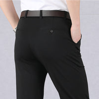 Fashionable Men's Stretch Trousers - Nolan-Black-9-State of Style