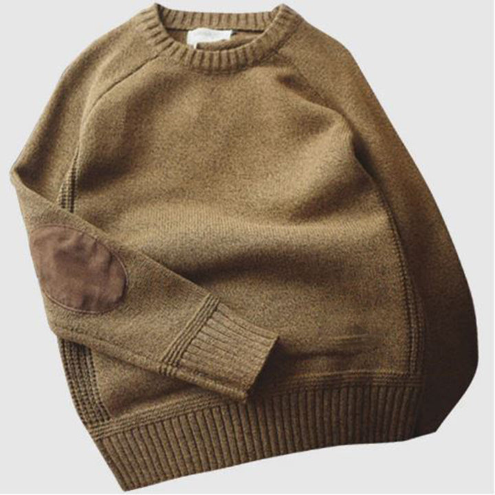Fashionable Men's Sweater - Victor-Khaki-M-State of Style