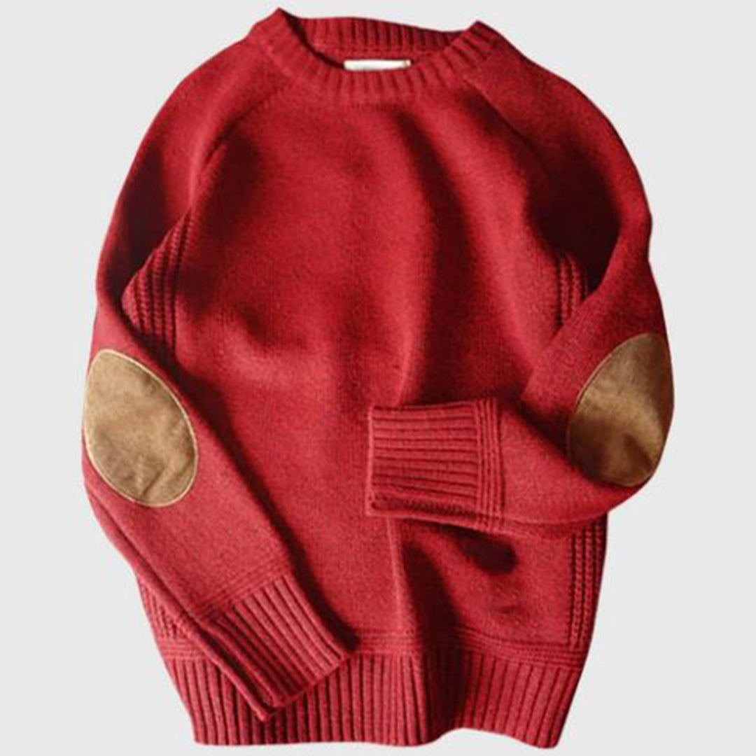 Fashionable Men's Sweater - Victor-Red-M-State of Style