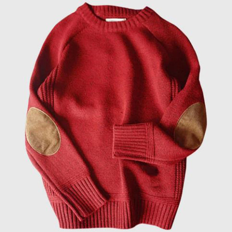 Fashionable Men's Sweater - Victor-Red-M-State of Style