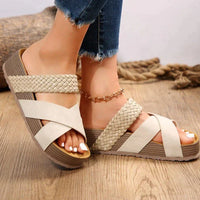 Fashionable Orthopaedic Sandals - Lena-Beige-3.0-State of Style
