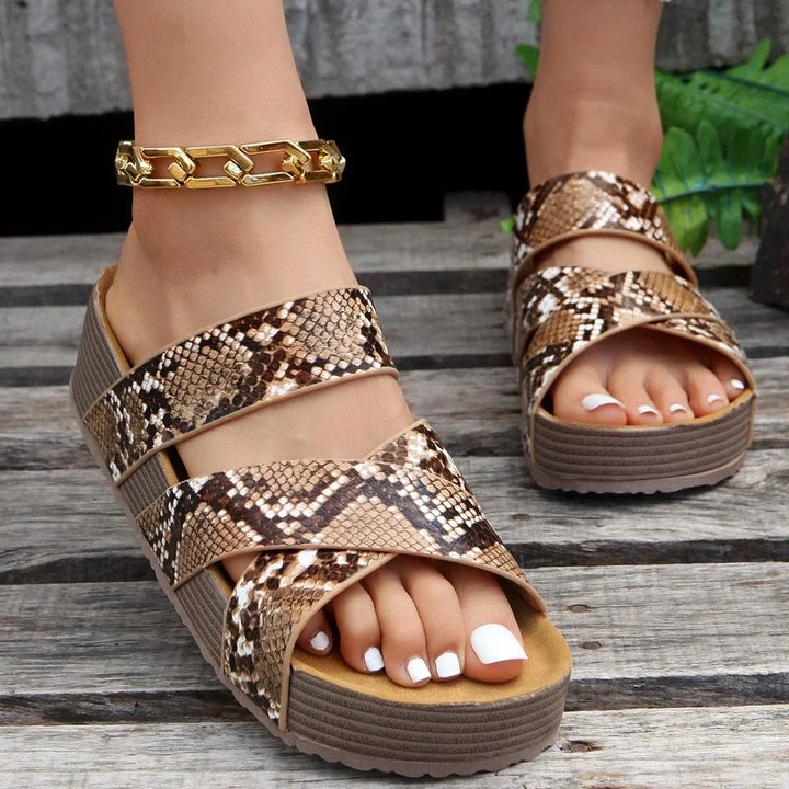 Fashionable Orthopaedic Sandals - Lena-Coffee-3.0-State of Style