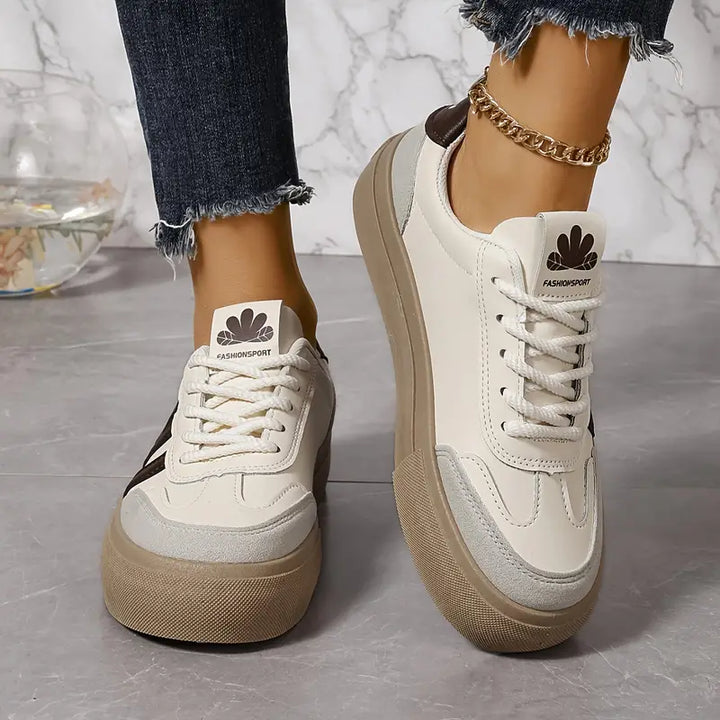Fashionable Platform Sneakers for Women – Talia-Blue-3-State of Style