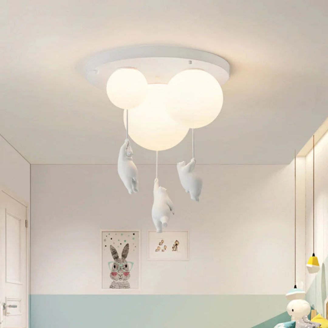 Fateh Ceiling Lights Pendant Lights Bear Balloon-A-15 cm-State of Style