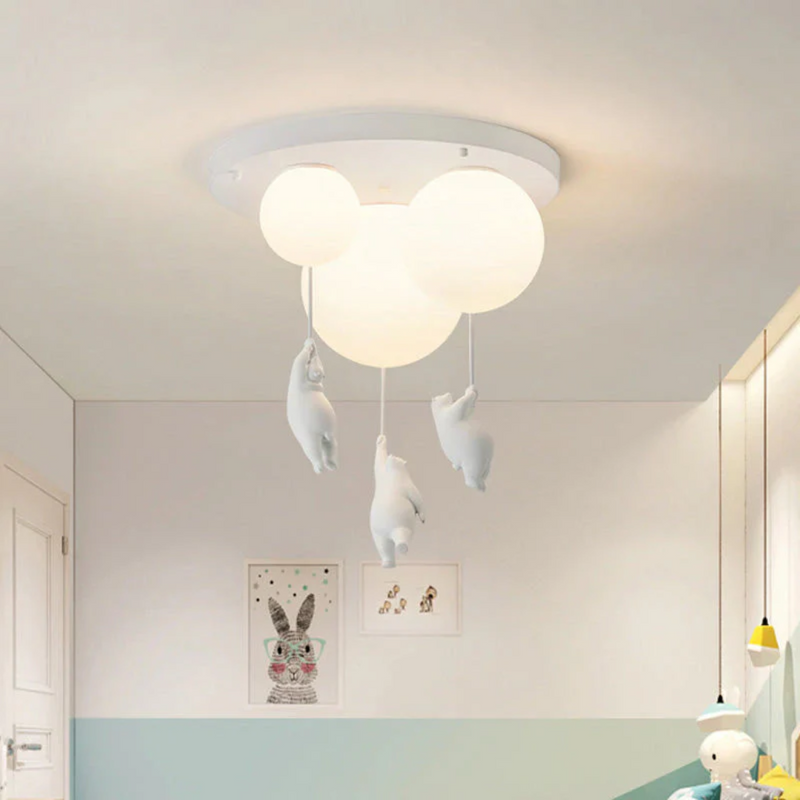 Fateh Ceiling Lights Pendant Lights Bear Balloon-A-15 cm-State of Style