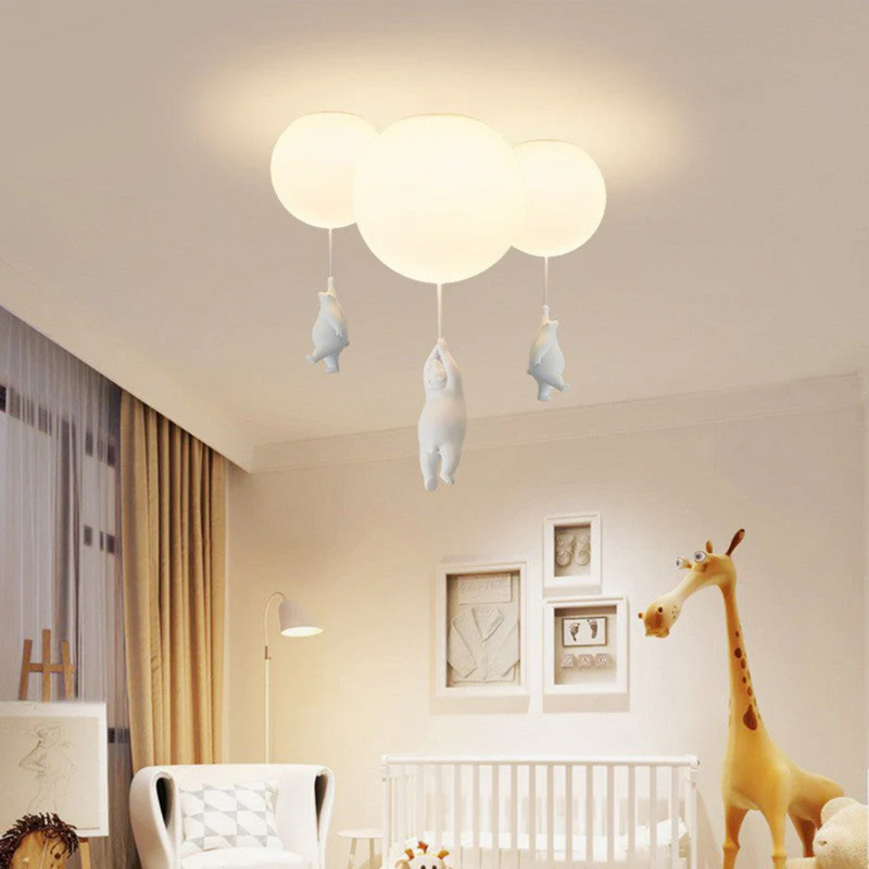 Fateh Ceiling Lights Pendant Lights Bear Balloon-A-15 cm-State of Style