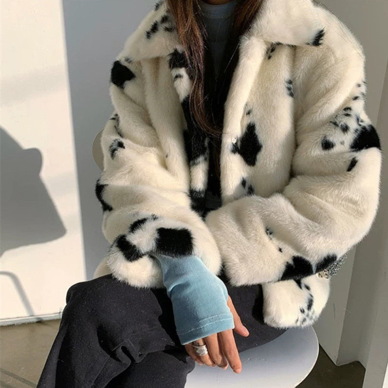 Faux Fur Jacket for Women | Stylish and Comfortable-White-S-State of Style