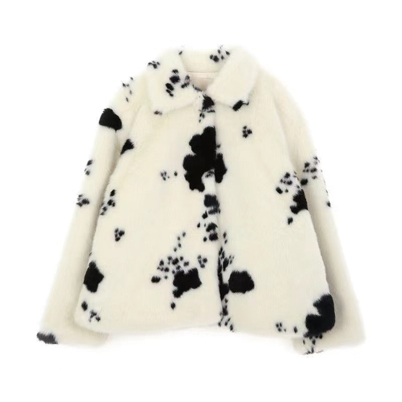 Faux Fur Jacket for Women | Stylish and Comfortable-White-S-State of Style