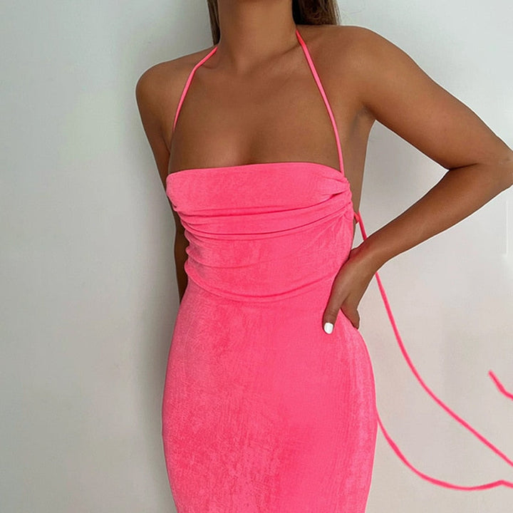 Fayen Maxi Dress with Low Back | Stunning Entrance and Exit-Light Blue-S-State of Style