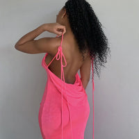 Fayen Maxi Dress with Low Back | Stunning Entrance and Exit-Light Blue-S-State of Style