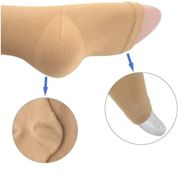 FaysSocks | Comfortable & Supportive Women's Compression Socks-Black-S/M-State of Style