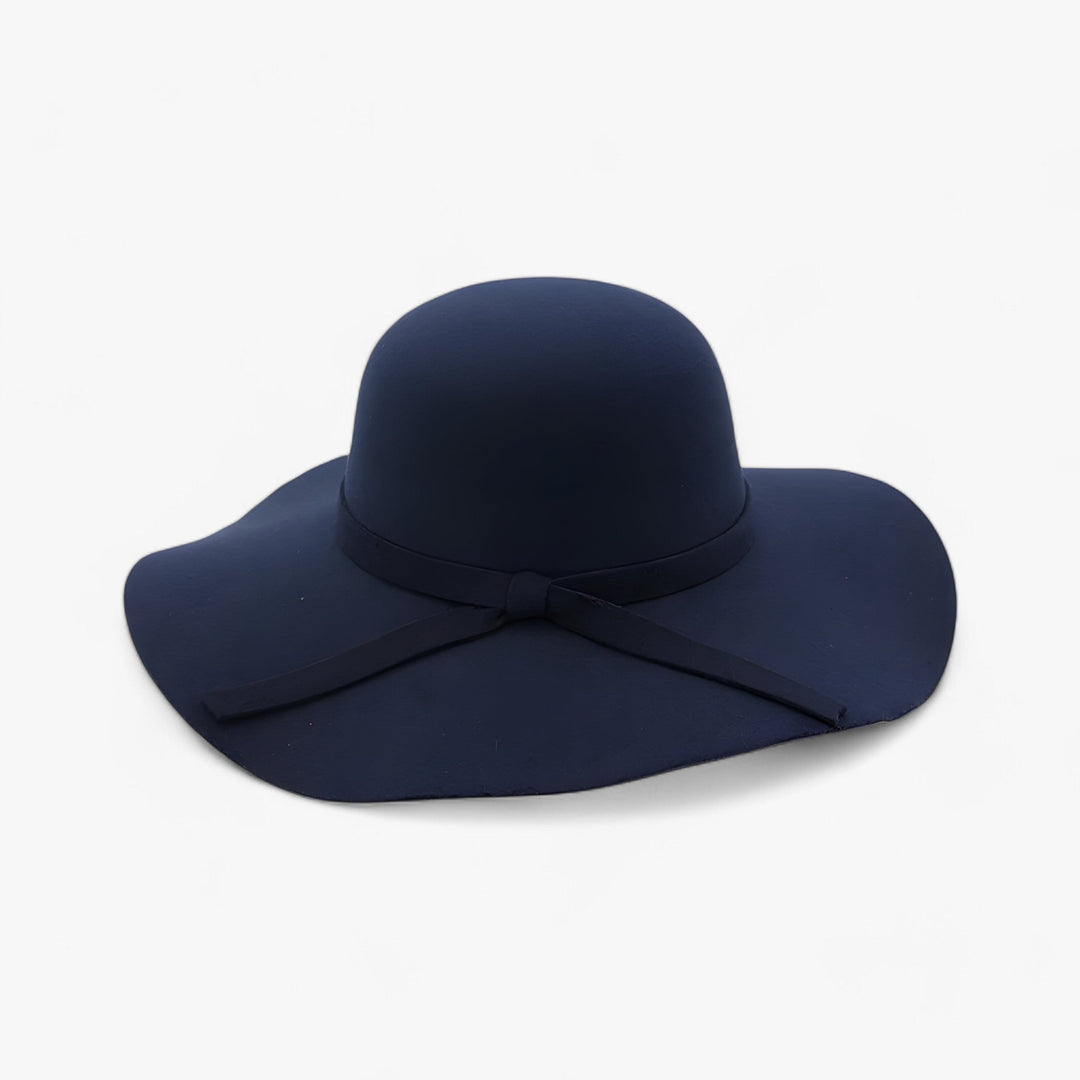 Fedora women's hat made of wool felt – Marveil-Dark blue-State of Style