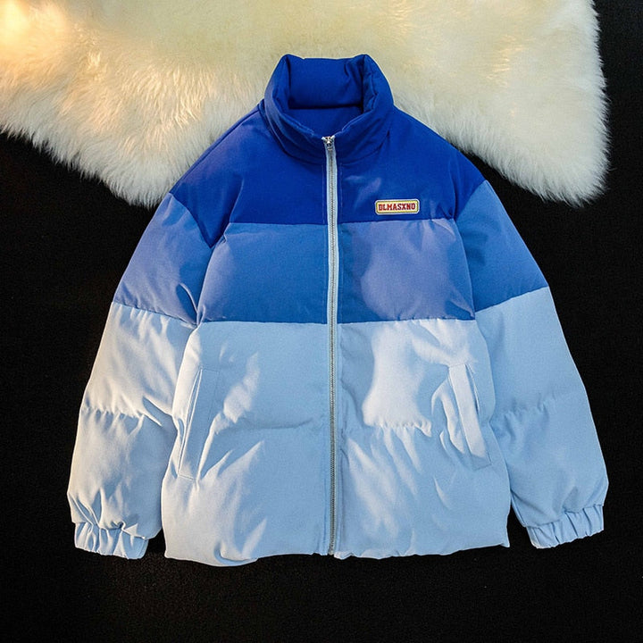 Feija Down Jacket | Perfect for Cold Weather-Blue-S-State of Style