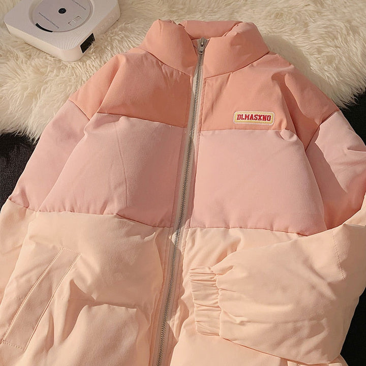 Feija Down Jacket | Perfect for Cold Weather-Pink-S-State of Style
