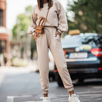 FellesPakje | Stylish & Comfortable Women's Tracksuit-White-S-State of Style