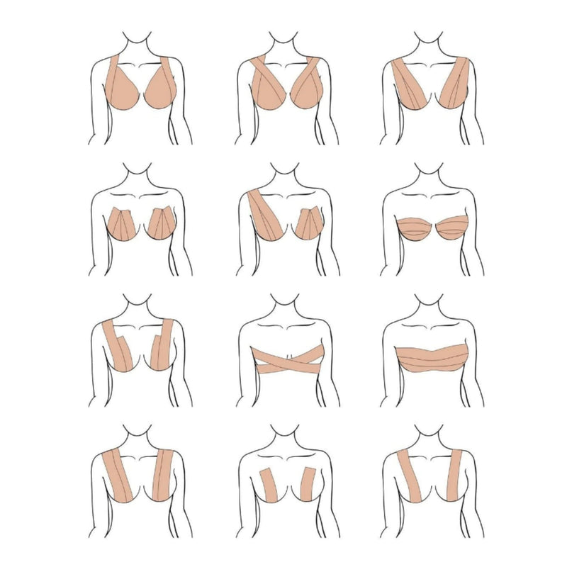 FelsTape | Discreet & Supportive Breast Tape for Women-Beige (5M)-State of Style