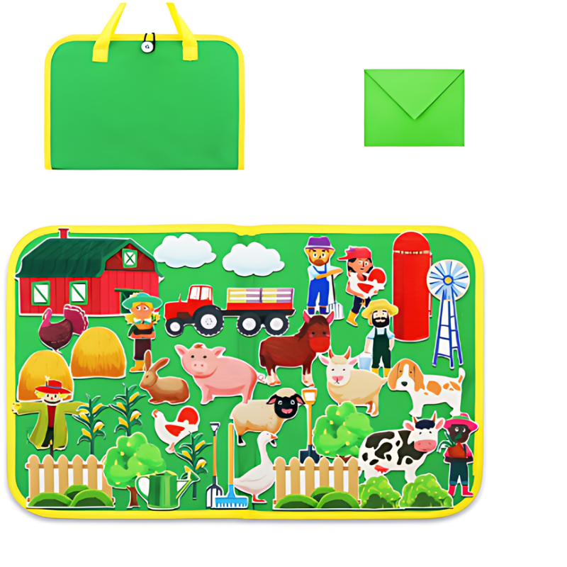 Felt Story Set - StoryFelt-Farm-State of Style