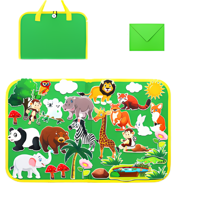 Felt Story Set - StoryFelt-Zoo-State of Style