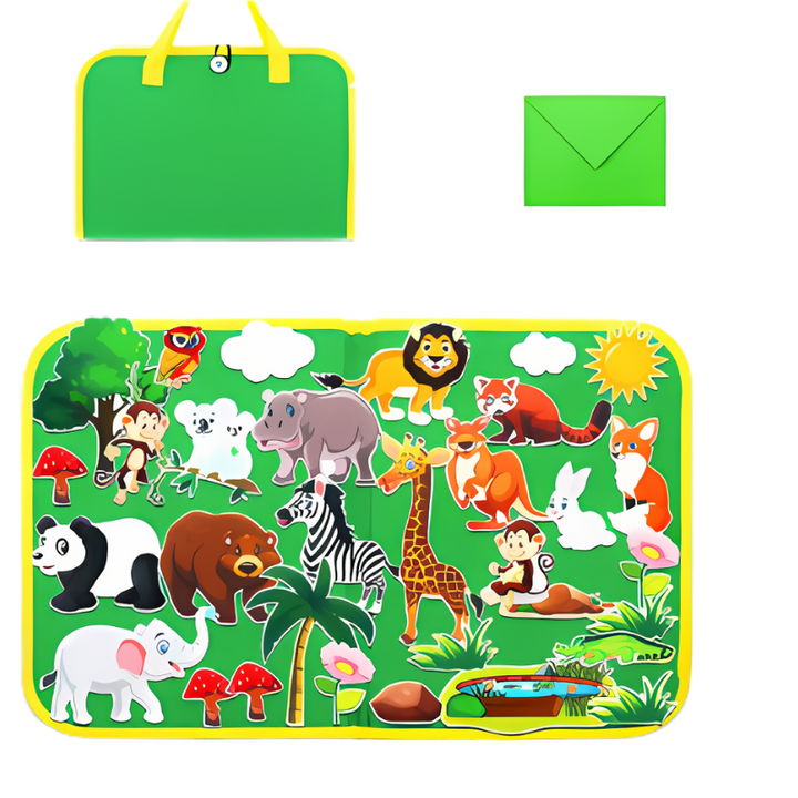 Felt Story Set - StoryFelt-Zoo-State of Style