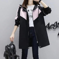 Ladies Trench Coat with Hood – Marit