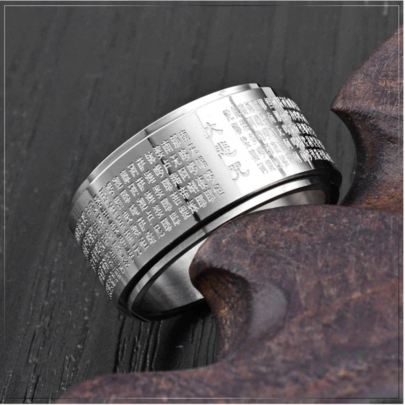 Feng Shui Rotating Spinner Ring-State of Style