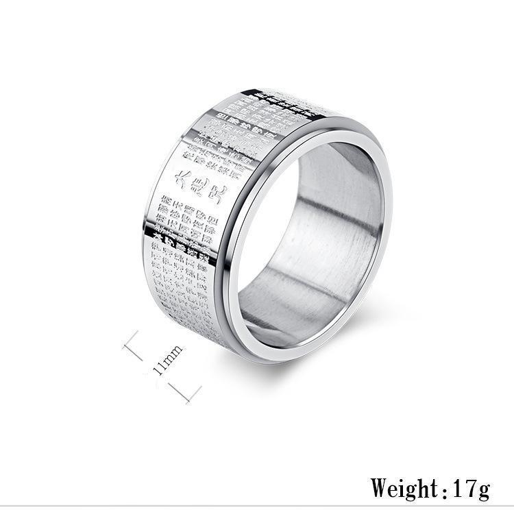 Feng Shui Rotating Spinner Ring-State of Style