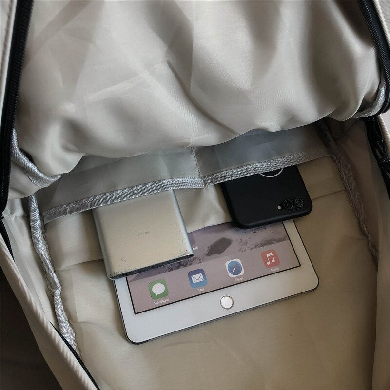 FessBag | Stylish & Functional Women's Backpack-Black-With Frog Pendant-State of Style