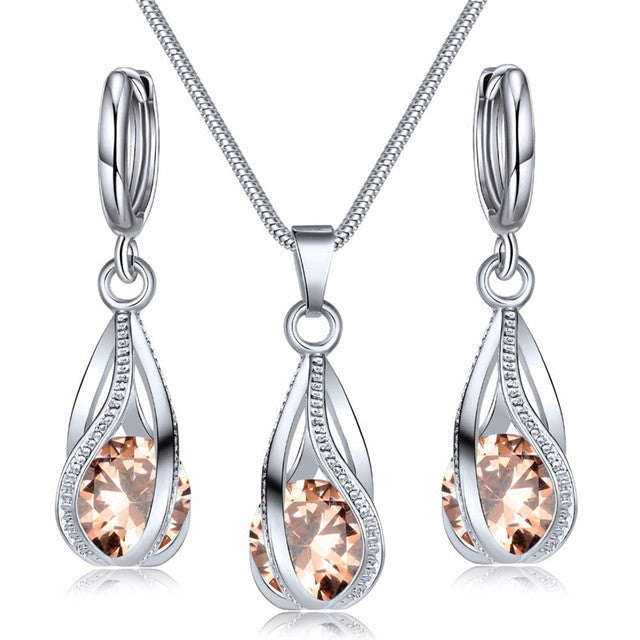Festive Christmas Earrings | Holiday-Themed Jewellery Set-Elegant Orange-State of Style