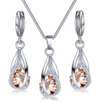 Festive Christmas Earrings | Holiday-Themed Jewellery Set-Elegant Orange-State of Style