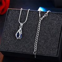 Festive Christmas Earrings | Holiday-Themed Jewellery Set-Oceanic Blue-State of Style