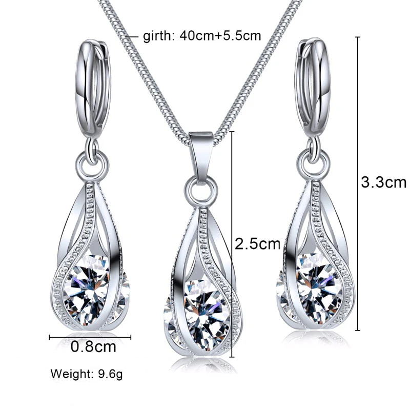 Festive Christmas Earrings | Holiday-Themed Jewellery Set-Oceanic Blue-State of Style