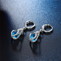 Festive Christmas Earrings | Holiday-Themed Jewellery Set-Oceanic Blue-State of Style