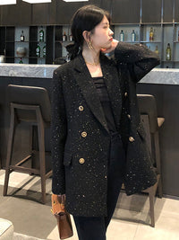 FeysBlazer | Elegant Plus Size Women's Blazer-Black-XS-State of Style