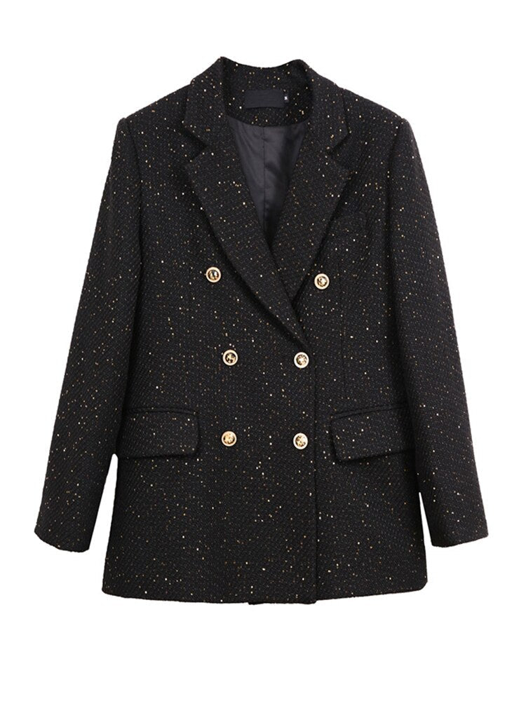 FeysBlazer | Elegant Plus Size Women's Blazer-Black-XS-State of Style