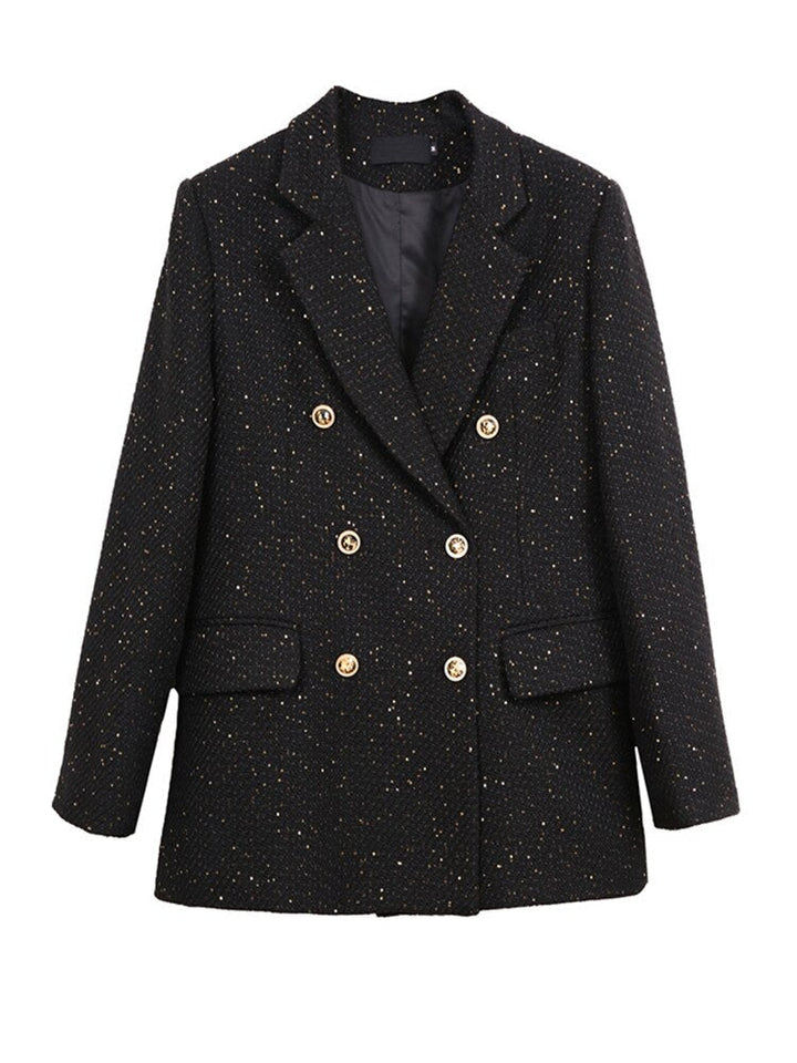 FeysBlazer | Elegant Plus Size Women's Blazer-Black-XS-State of Style