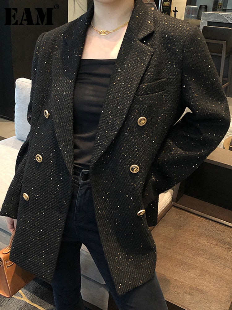 FeysBlazer | Elegant Plus Size Women's Blazer-Black-XS-State of Style