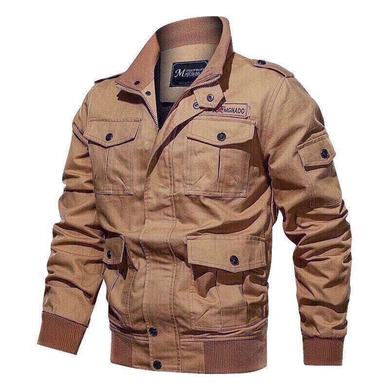 FiensJacket | Stylish & Versatile Men's Jacket-Khaki-M-State of Style