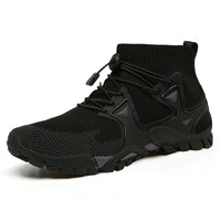 FienSneaks | Stylish High-Top Shoes for Men-Black-7.5-State of Style