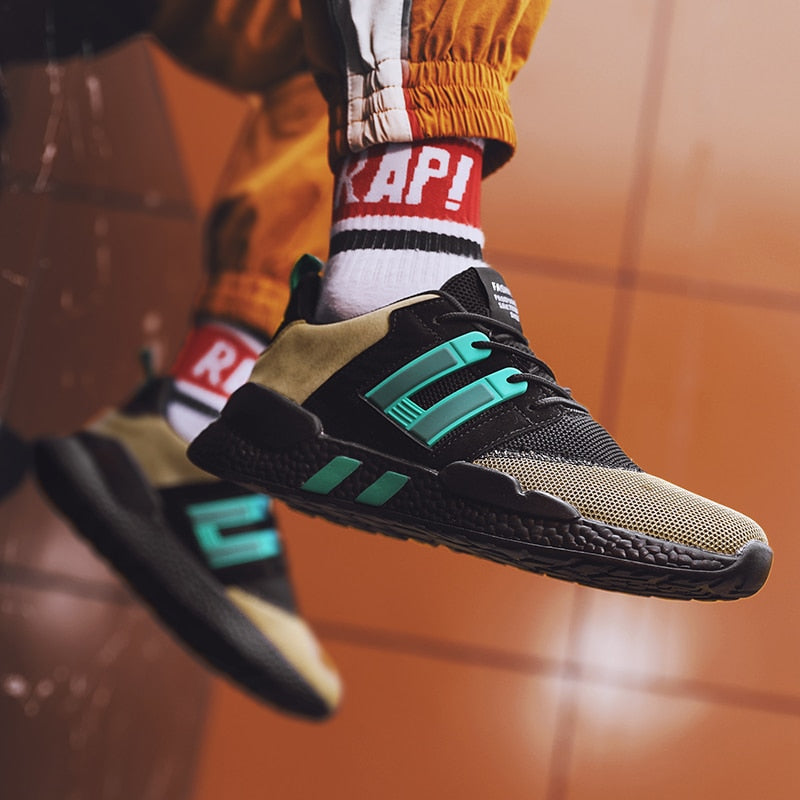 FiensSneaks | Stylish & Comfortable Men's Shoes-Beige-Grey-8.0-State of Style