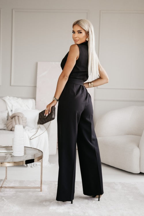 Figure-hugging & Versatile Women's Jumpsuit with Comfort Stretch – Linnea-White-S-State of Style