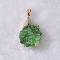 Fine Natural Moldavite Necklace - Lyra-State of Style