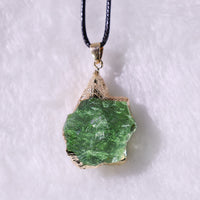 Fine Natural Moldavite Necklace - Lyra-State of Style