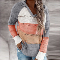 Fiona Stripe Sweater | Classic & Stylish Knitwear-Orange-S-State of Style