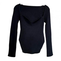 FionasShirt | Elegant & Cozy Long-Sleeve Sweater for Women-Black-S-State of Style