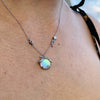 Charming Firefly Moonstone Necklace