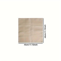 Fireproof Mat for BBQ and Fire Pits - BlazeShield-80x80 CM-State of Style
